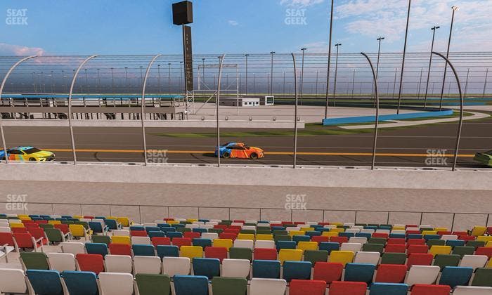 Daytona International Speedway - Section Front 169 Seat View