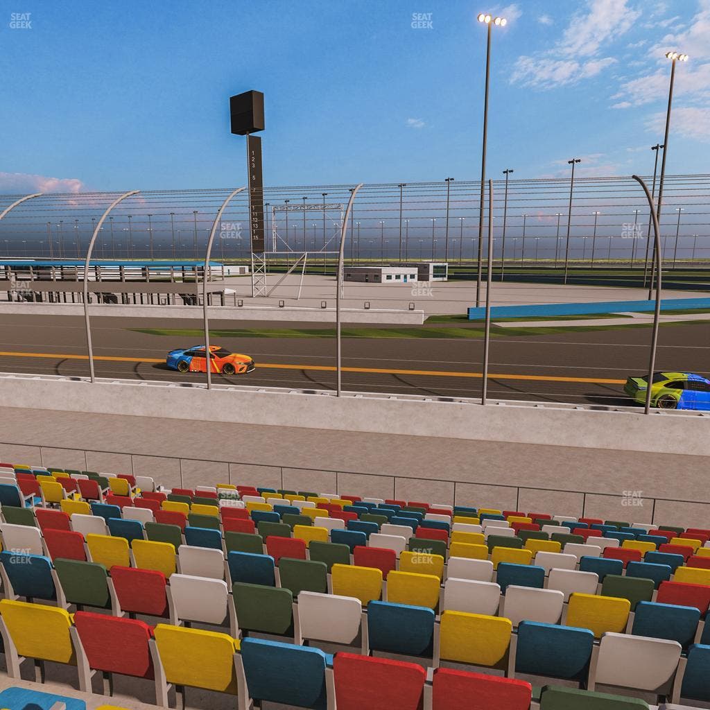 Daytona International Speedway - Section Front 170 Seat View