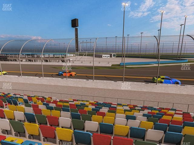 Daytona International Speedway - Section Front 170 Seat View
