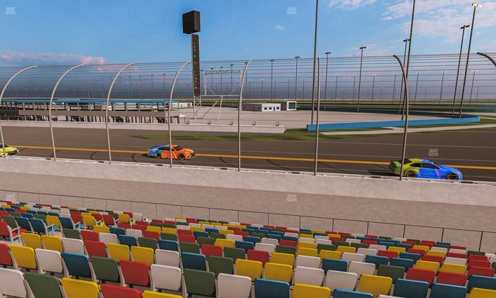 Daytona International Speedway - Section Front 170 Seat View