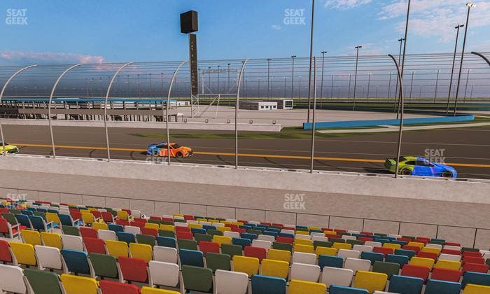 Daytona International Speedway - Section Front 170 Seat View