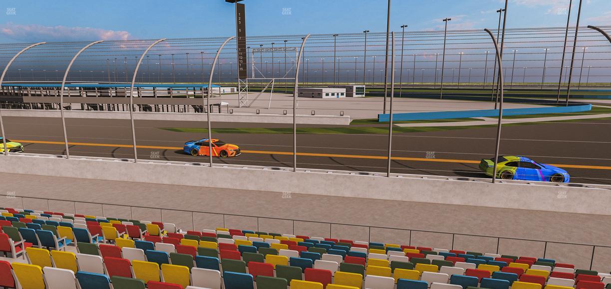 Daytona International Speedway - Section Front 170 Seat View