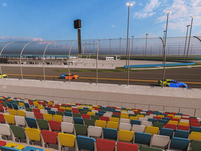 Daytona International Speedway - Section Front 170 Seat View