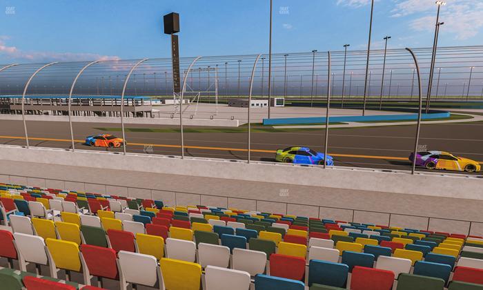 Daytona International Speedway - Section Front 171 Seat View