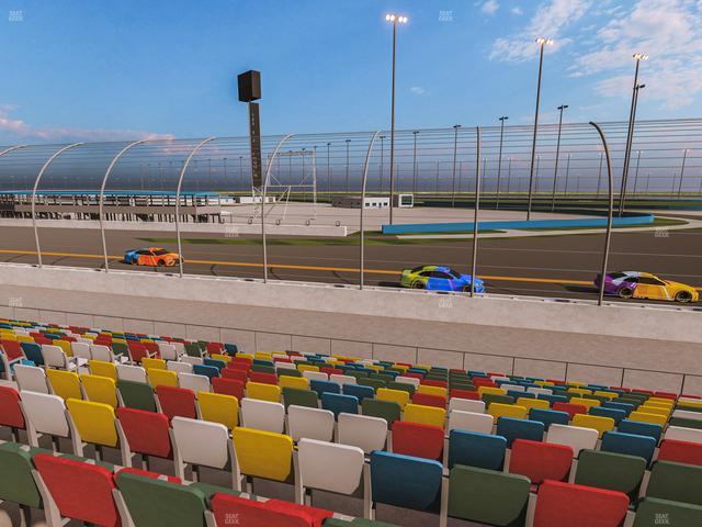 Daytona International Speedway - Section Front 171 Seat View