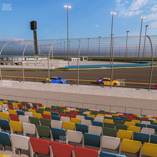 Daytona International Speedway - Section Front 172 Seat View