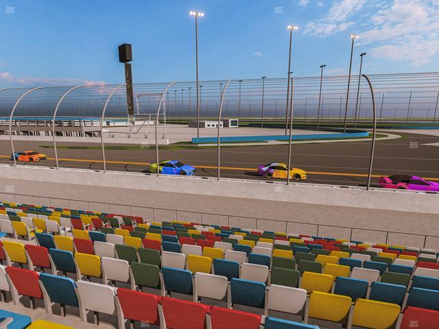 Daytona International Speedway - Section Front 172 Seat View Daytona International Speedway - Section Front 172 Seat View