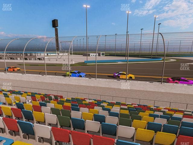 Daytona International Speedway - Section Front 172 Seat View