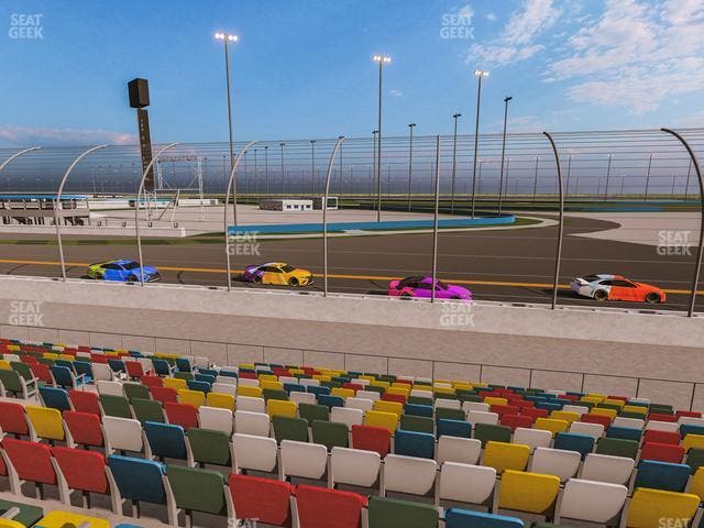 Daytona International Speedway - Section Front 173 Seat View