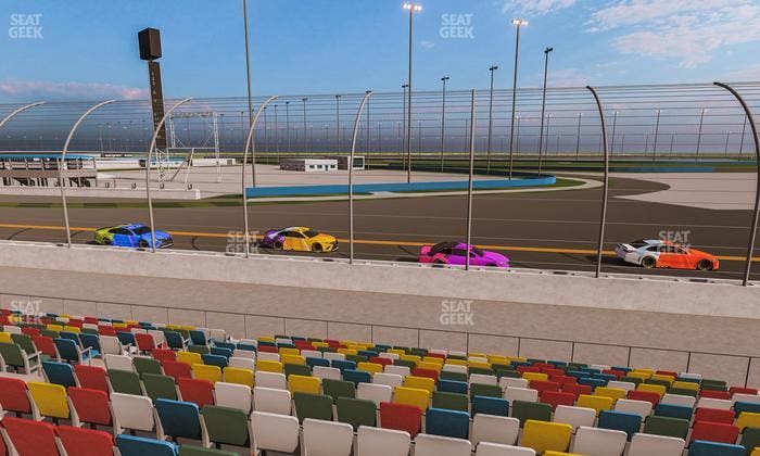 Daytona International Speedway - Section Front 173 Seat View