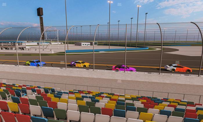 Daytona International Speedway - Section Front 173 Seat View