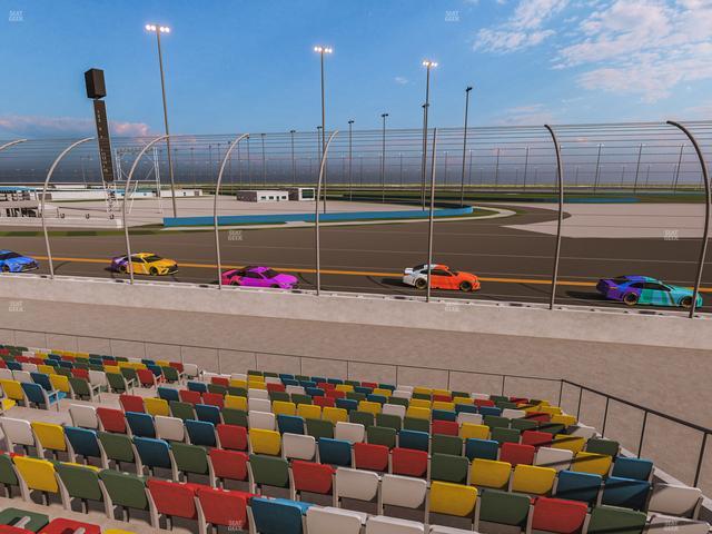 Daytona International Speedway - Section Front 174 Seat View Daytona International Speedway - Section Front 174 Seat View