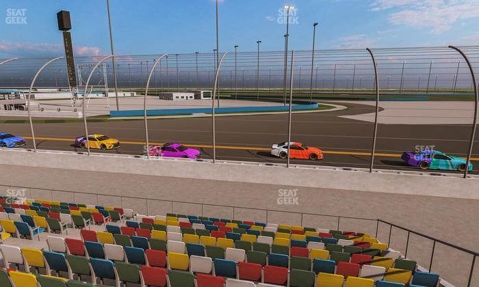Daytona International Speedway - Section Front 174 Seat View
