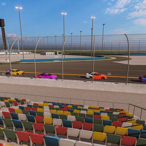 Daytona International Speedway - Section Front 174 Seat View