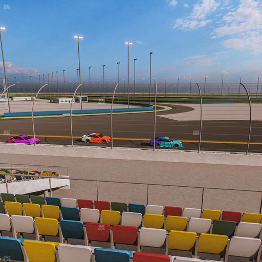 Daytona International Speedway - Section Front 175 Seat View
