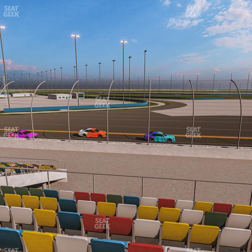 Daytona International Speedway - Section Front 175 Seat View