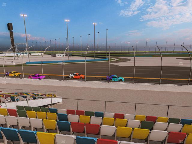 Daytona International Speedway - Section Front 175 Seat View Daytona International Speedway - Section Front 175 Seat View