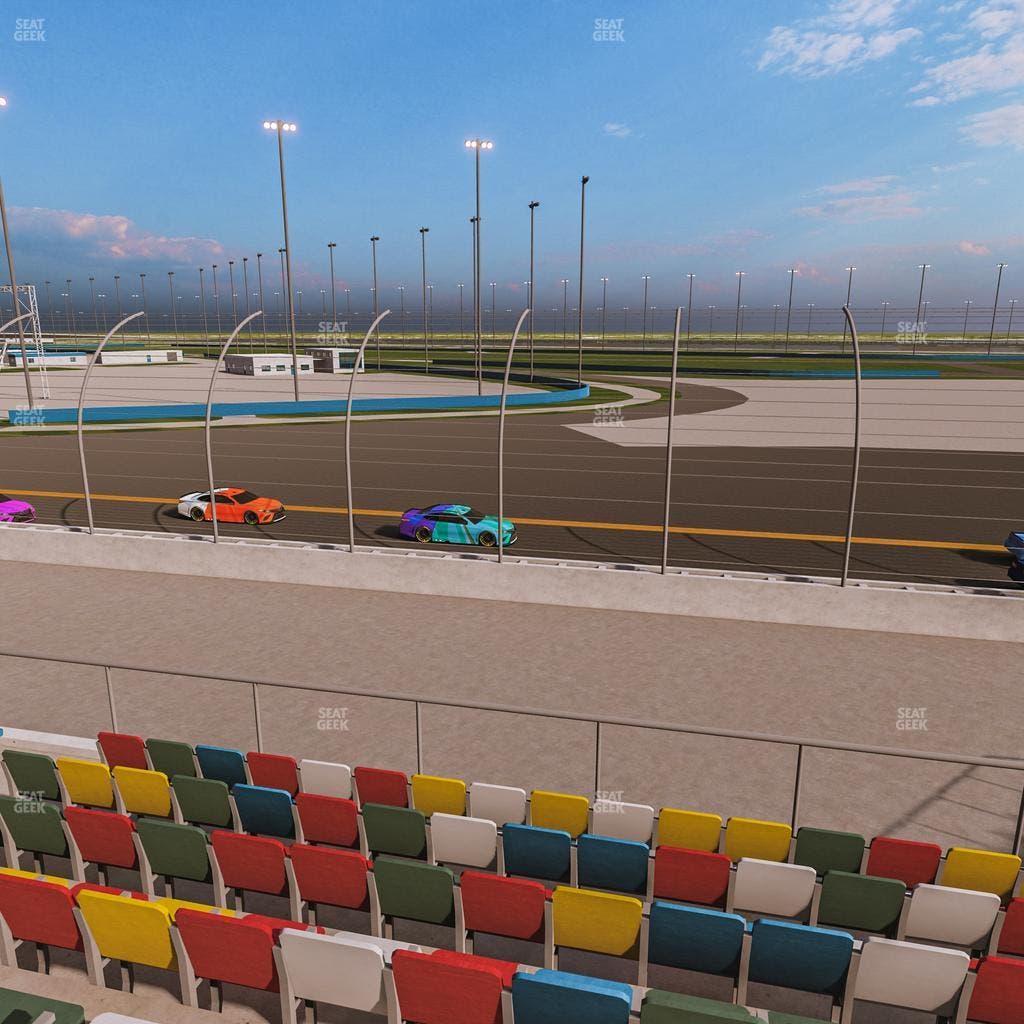 Daytona International Speedway - Section Front 176 Seat View