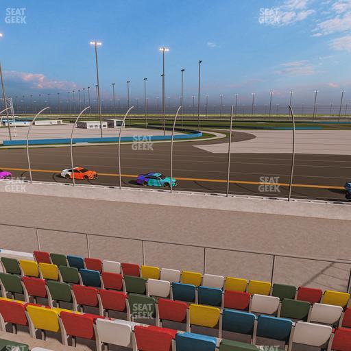 Daytona International Speedway - Section Front 176 Seat View