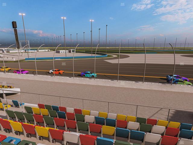 Daytona International Speedway - Section Front 176 Seat View Daytona International Speedway - Section Front 176 Seat View