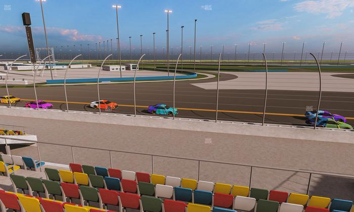 Daytona International Speedway - Section Front 176 Seat View