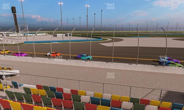 Daytona International Speedway - Section Front 176 Seat View
