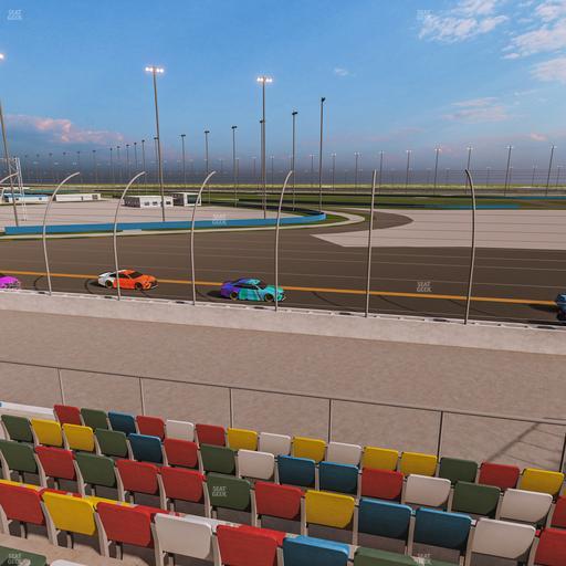 Daytona International Speedway - Section Front 176 Seat View