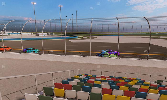 Daytona International Speedway - Section Front 177 Seat View