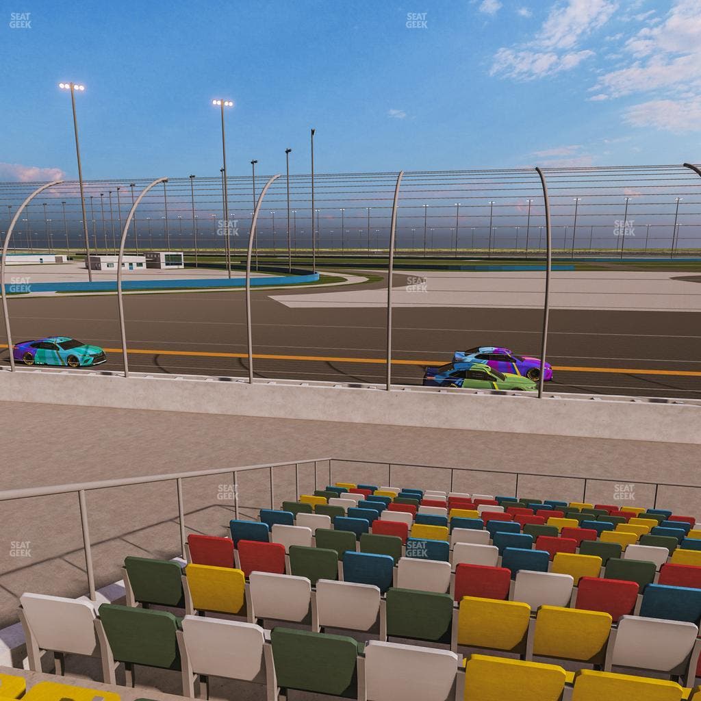Daytona International Speedway - Section Front 177 Seat View