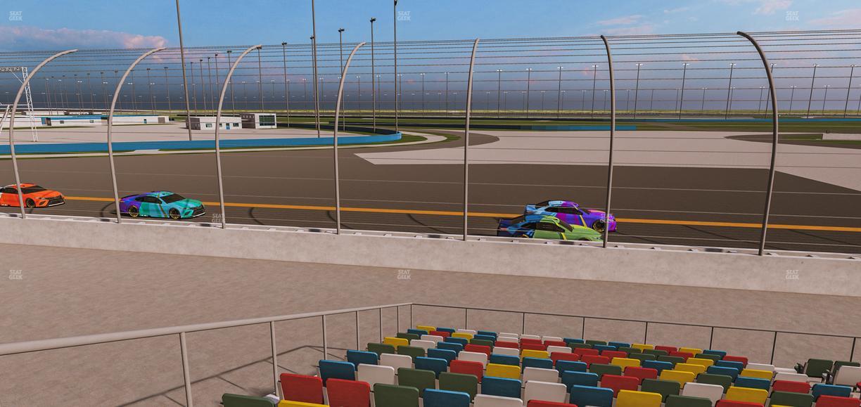 Daytona International Speedway - Section Front 177 Seat View