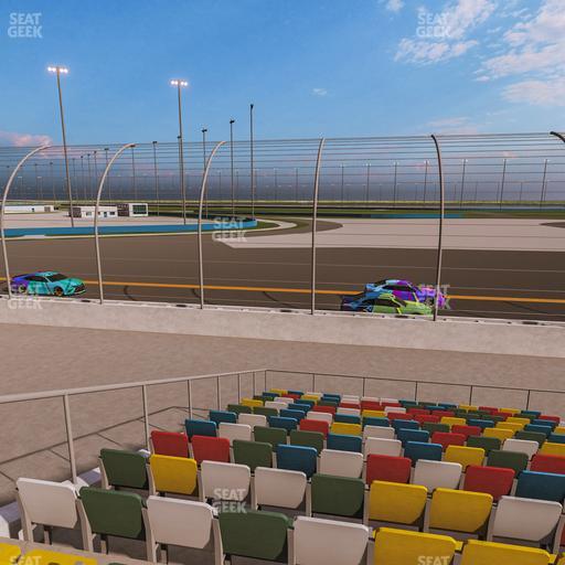 Daytona International Speedway - Section Front 177 Seat View