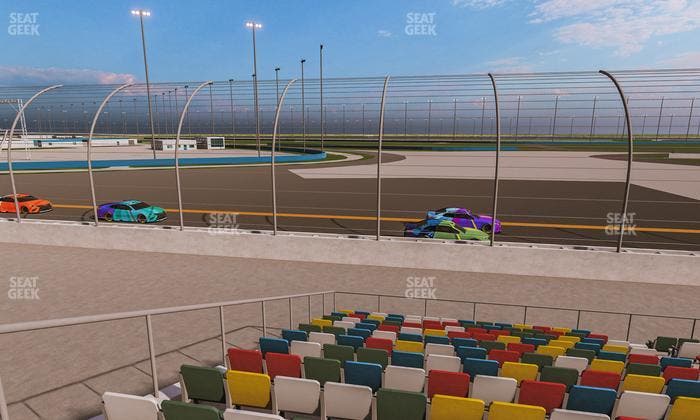Daytona International Speedway - Section Front 177 Seat View