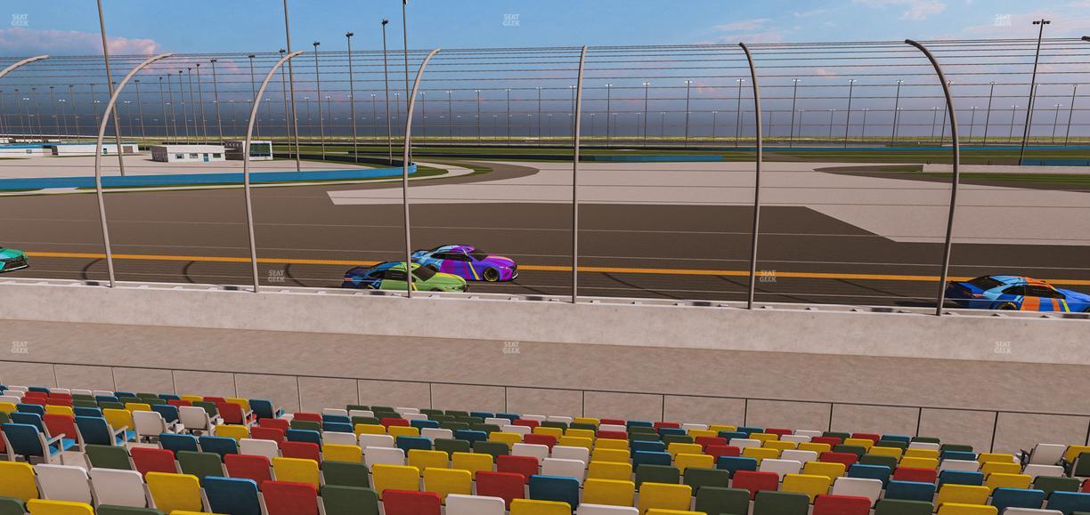 Daytona International Speedway - Section Front 178 Seat View