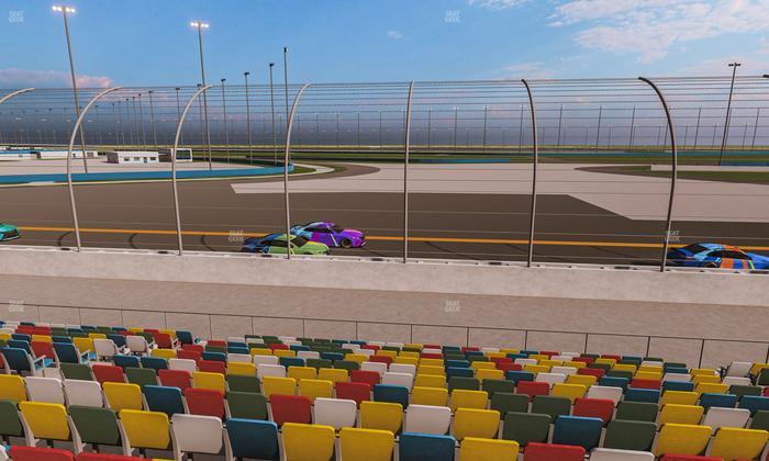Daytona International Speedway - Section Front 178 Seat View