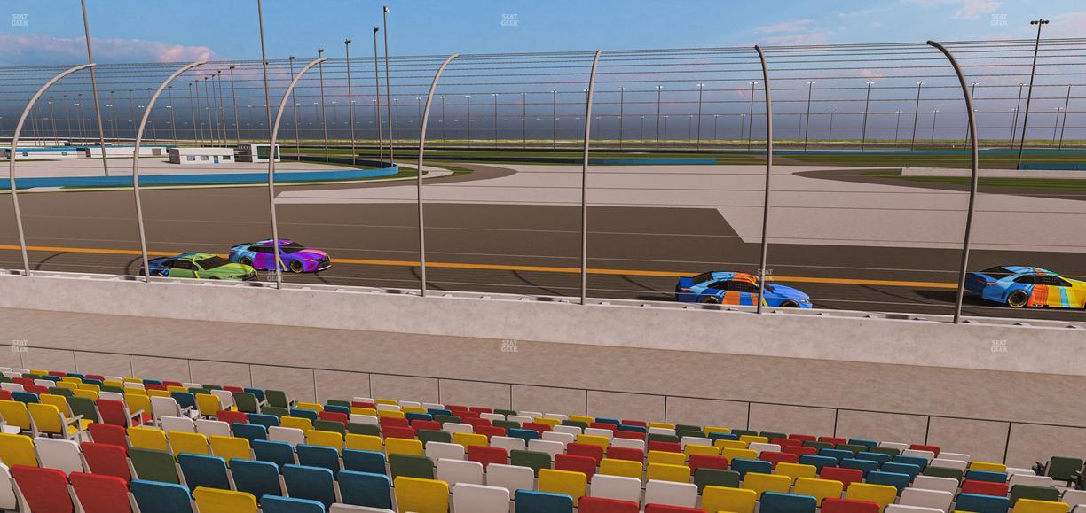 Daytona International Speedway - Section Front 179 Seat View