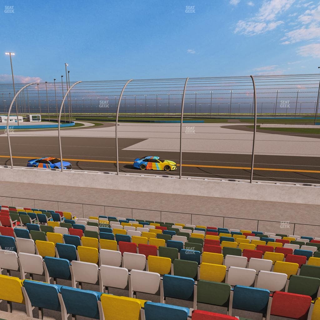 Daytona International Speedway - Section Front 181 Seat View