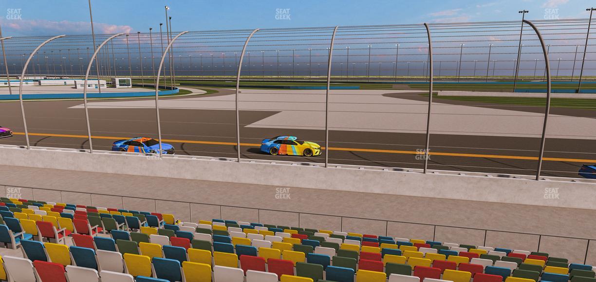 Daytona International Speedway - Section Front 181 Seat View