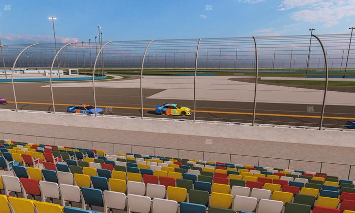 Daytona International Speedway - Section Front 181 Seat View