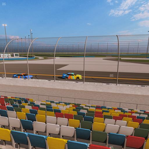 Daytona International Speedway - Section Front 181 Seat View