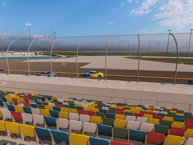 Daytona International Speedway - Section Front 181 Seat View