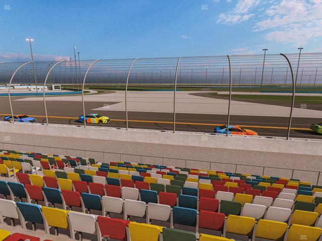 Daytona International Speedway - Section Front 182 Seat View Daytona International Speedway - Section Front 182 Seat View