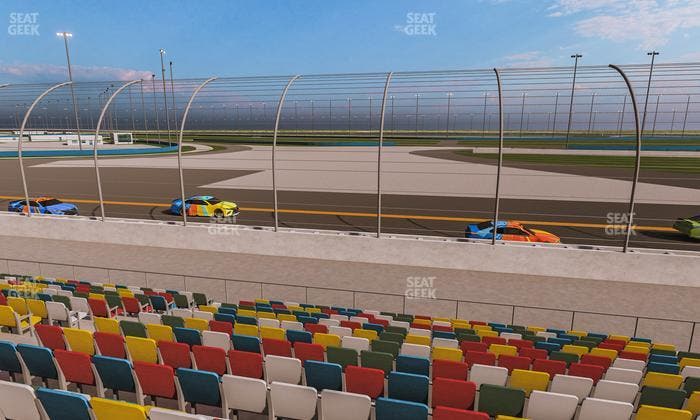 Daytona International Speedway - Section Front 182 Seat View