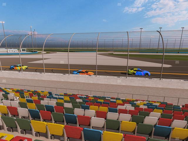 Daytona International Speedway - Section Front 183 Seat View