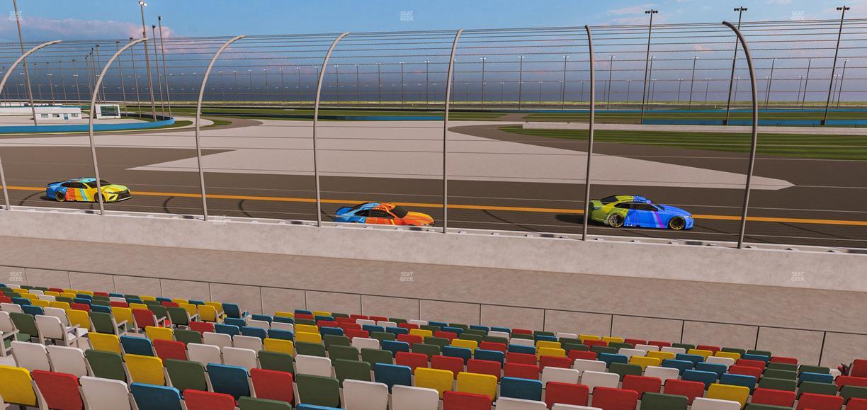 Daytona International Speedway - Section Front 183 Seat View