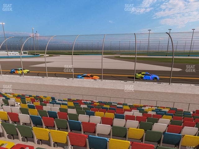 Daytona International Speedway - Section Front 183 Seat View