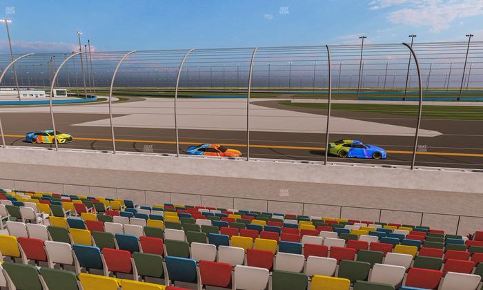 Daytona International Speedway - Section Front 183 Seat View