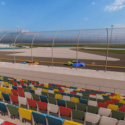 Daytona International Speedway - Section Front 184 Seat View