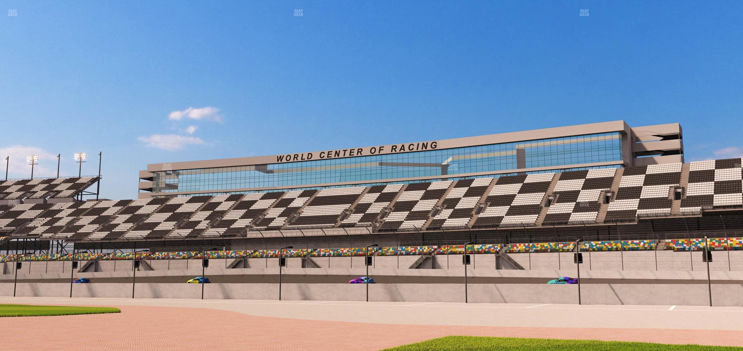 Daytona International Speedway - Section Unoh Fanzone Seat View