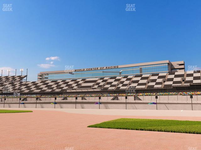 Daytona International Speedway - Section Unoh Fanzone Seat View