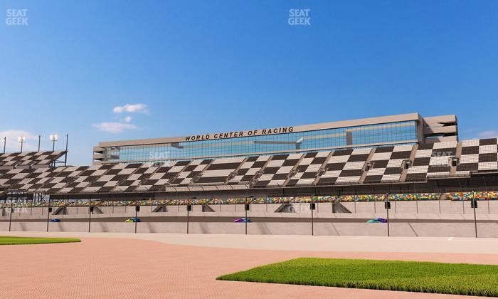 Daytona International Speedway - Section Unoh Fanzone Seat View